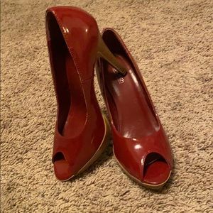 Red high heels